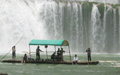 Rafting by The Waterfall