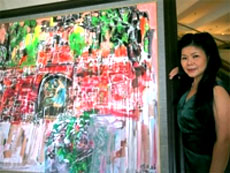 Paintings relive old hanoi