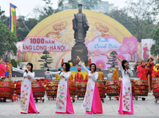 Spring festival in Hanoi